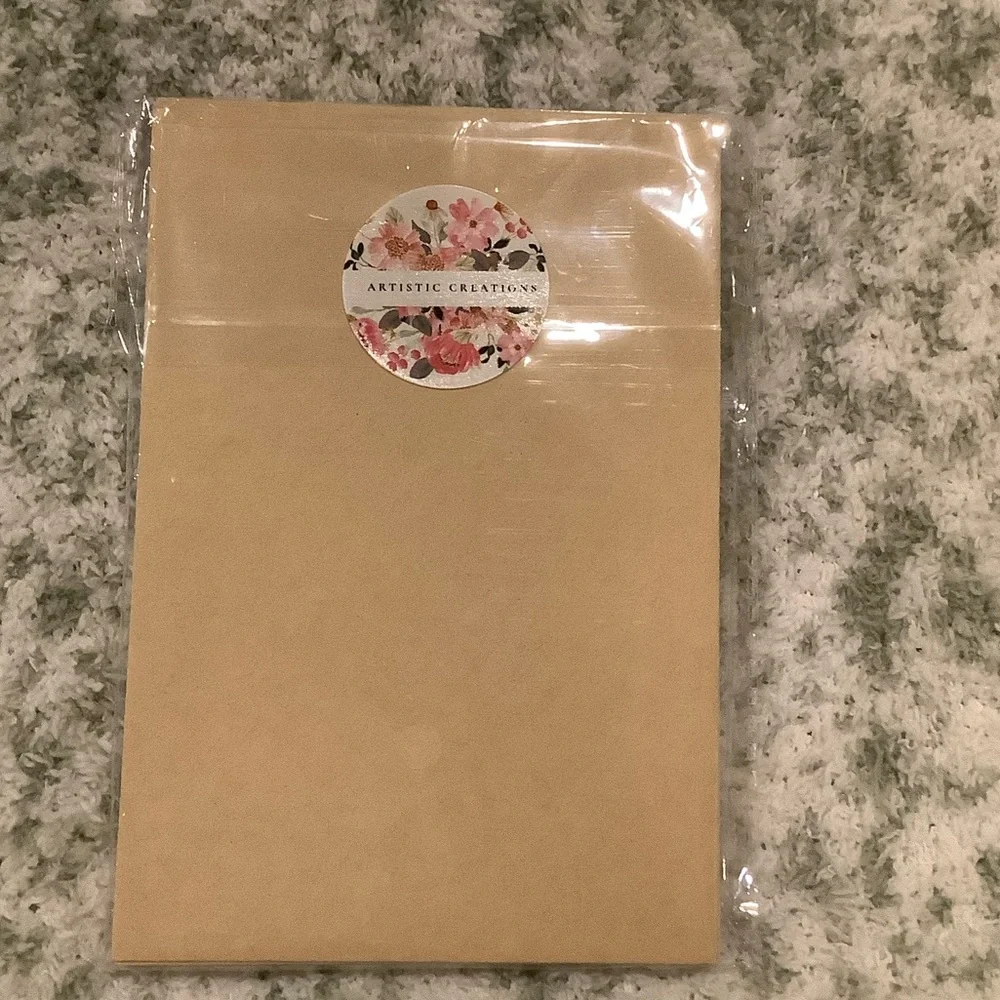 Hanging Plants Watercolor Note Cards Greeting Cards Set of 6 NWT Handcrafted - Picture 8 of 16